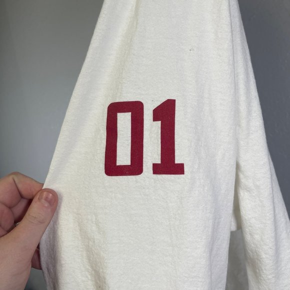 Gridiron University BF3 Size 3XL Long Sleeve White Tshirt - Picture 6 of 6